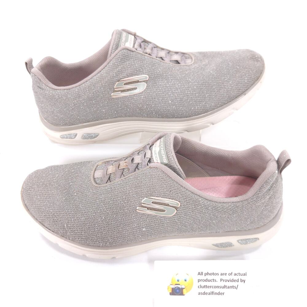 Skechers Empire D Lux Slip On Athletic Running Shoe Womens Size 11 12822 Toupe - Picture 5 of 9